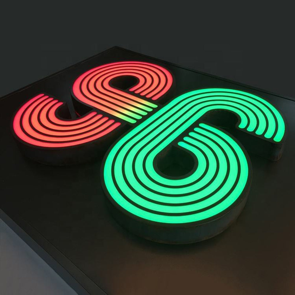 96 3D Frontlit Channel Letters Led Light Sign