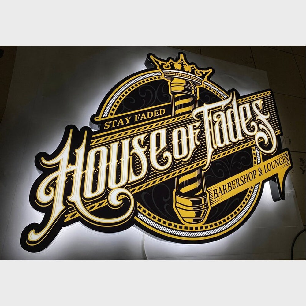 984 3D Frontlit And Backlit Channel Letter Led Light Sign