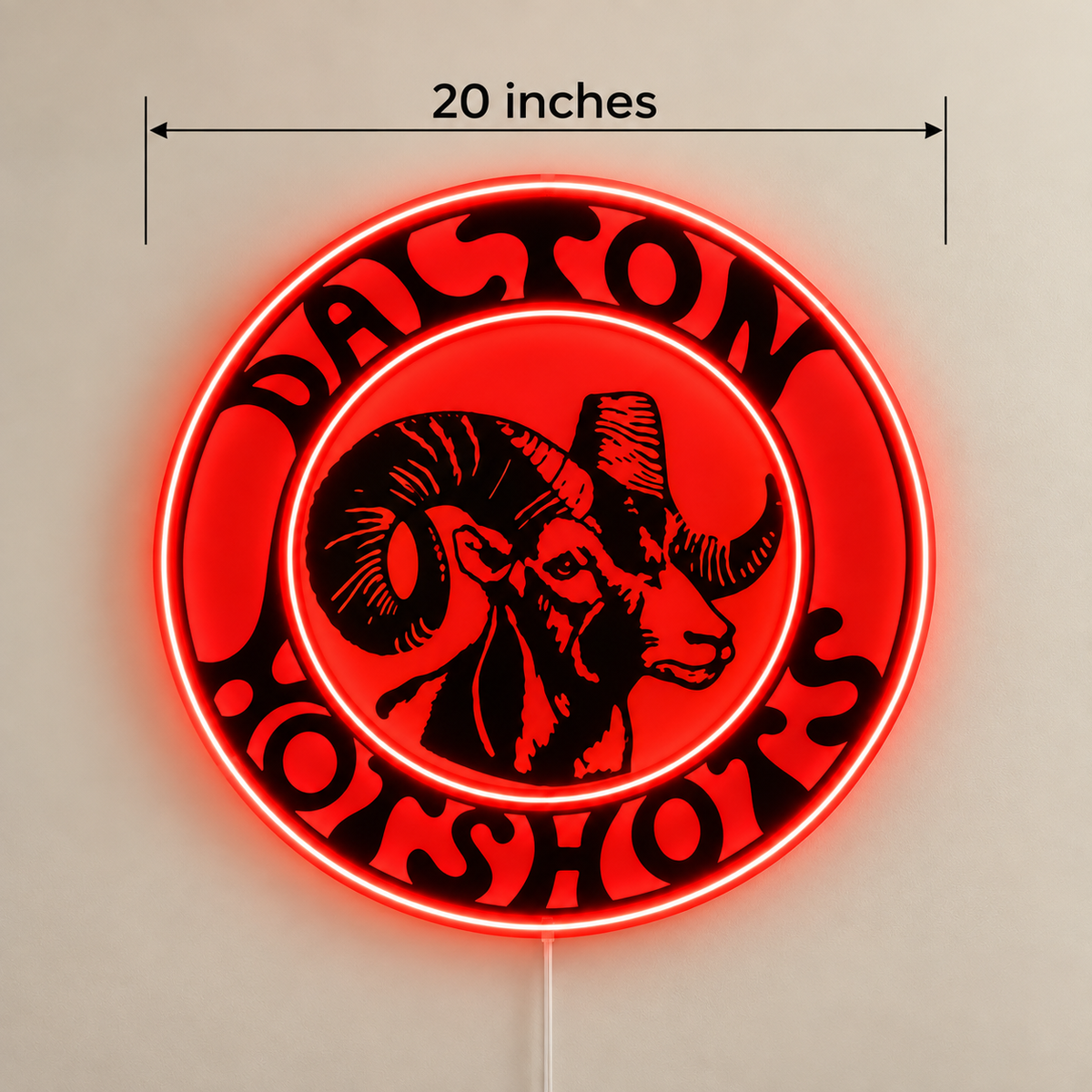 Adam's Two Custom LED Neon Sign