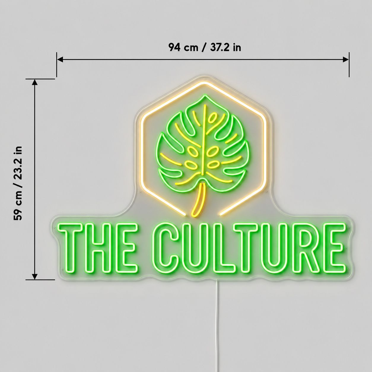 THE CULTURE Custom LED Neon Sign