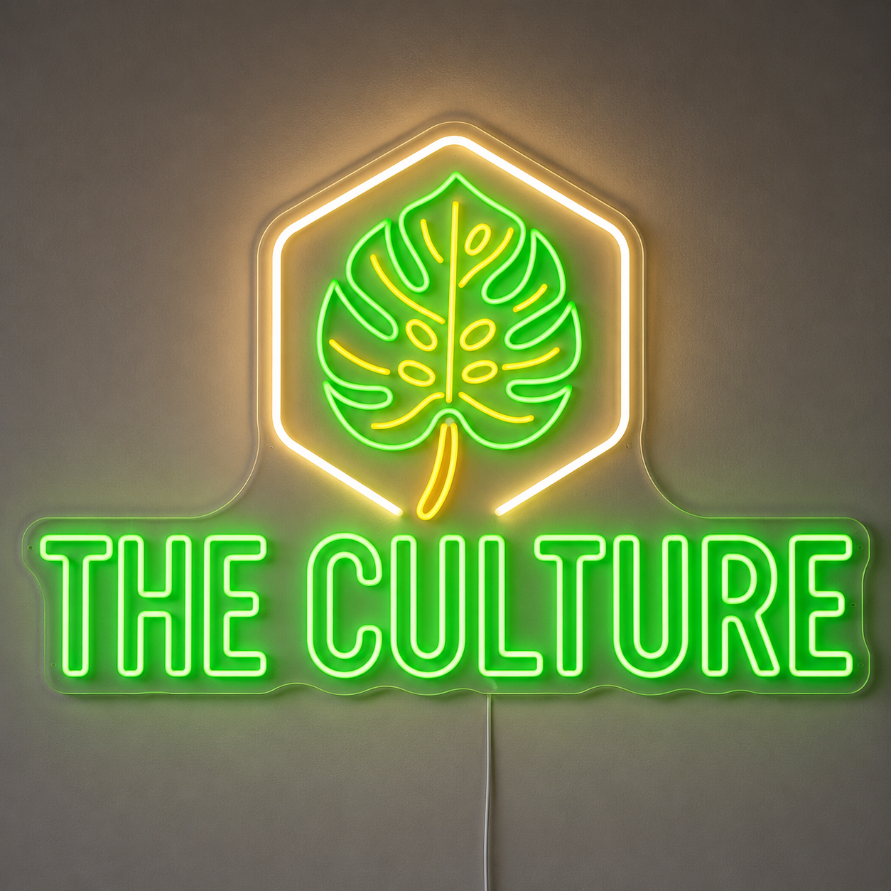 THE CULTURE Custom LED Neon Sign