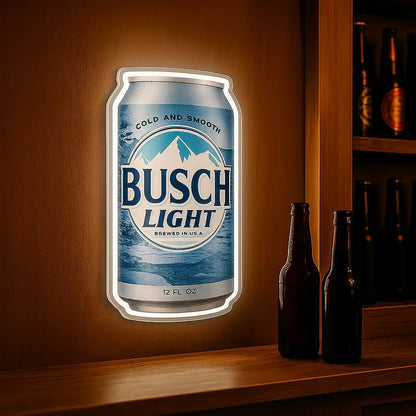 Beer Can Led Neon Sign For Cave Bar Wall Art Party Christmas Gift
