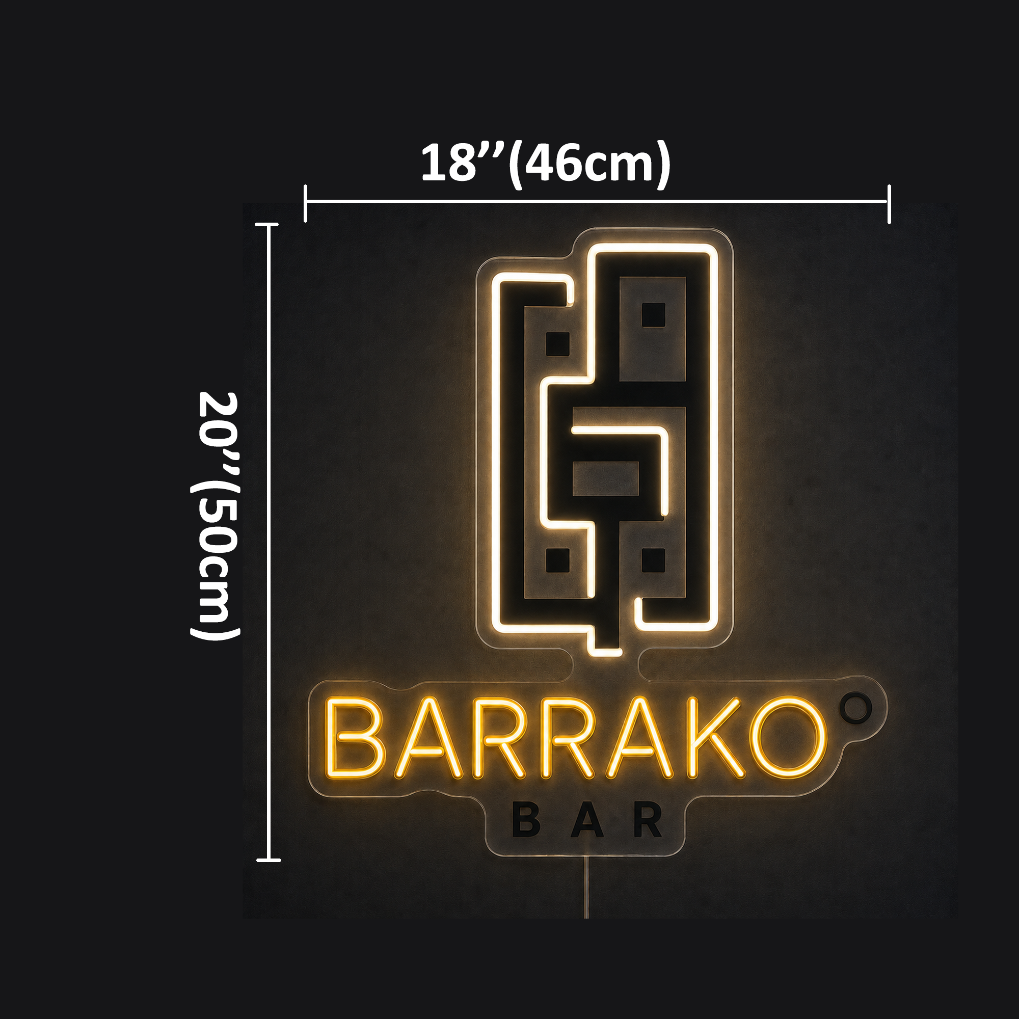 BARRAKO BAR Custom LED Neon Sign