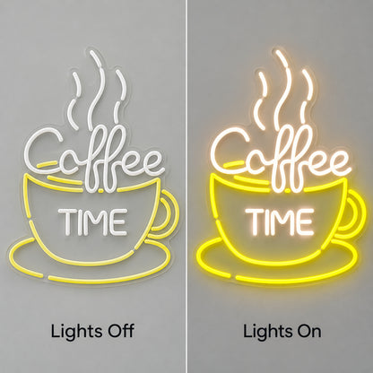 Coffee Time Cup LED Neon Sign image 3