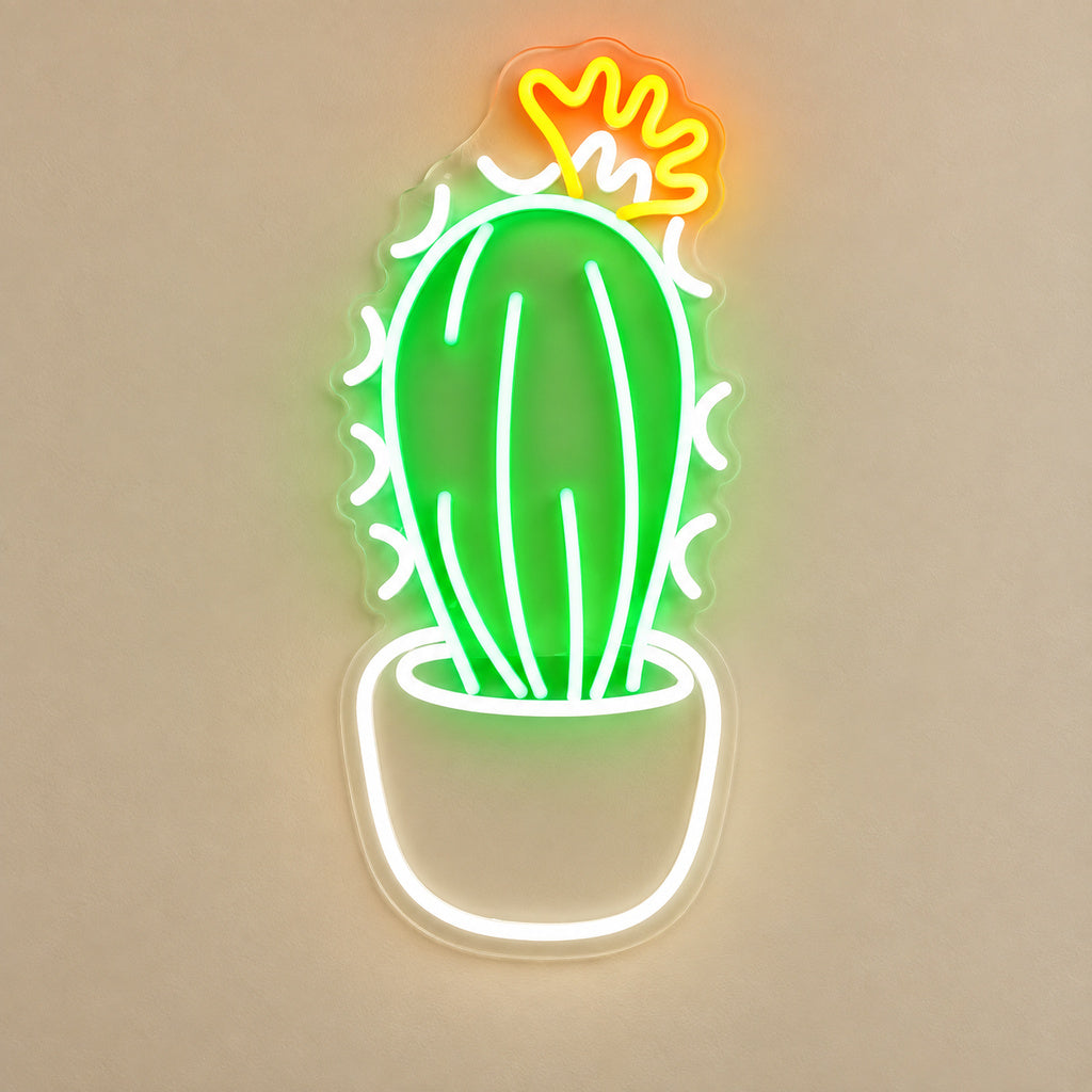 Crowned Cactus LED Neon Sign image 6