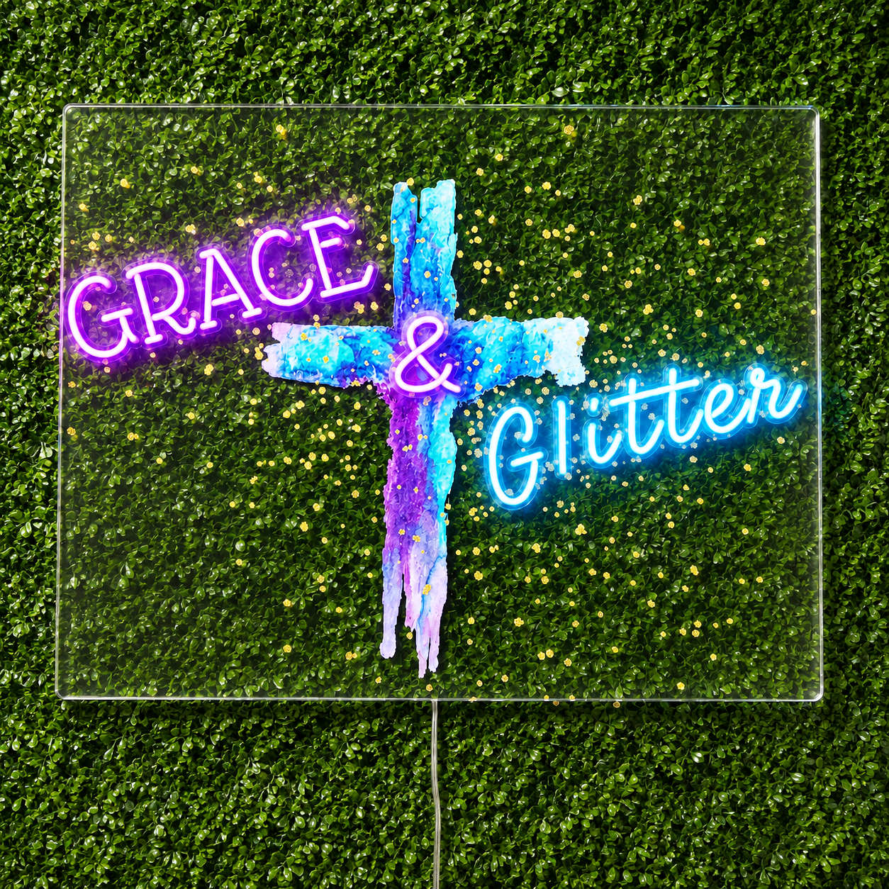 Grace & Glitter Custom LED Neon Sign