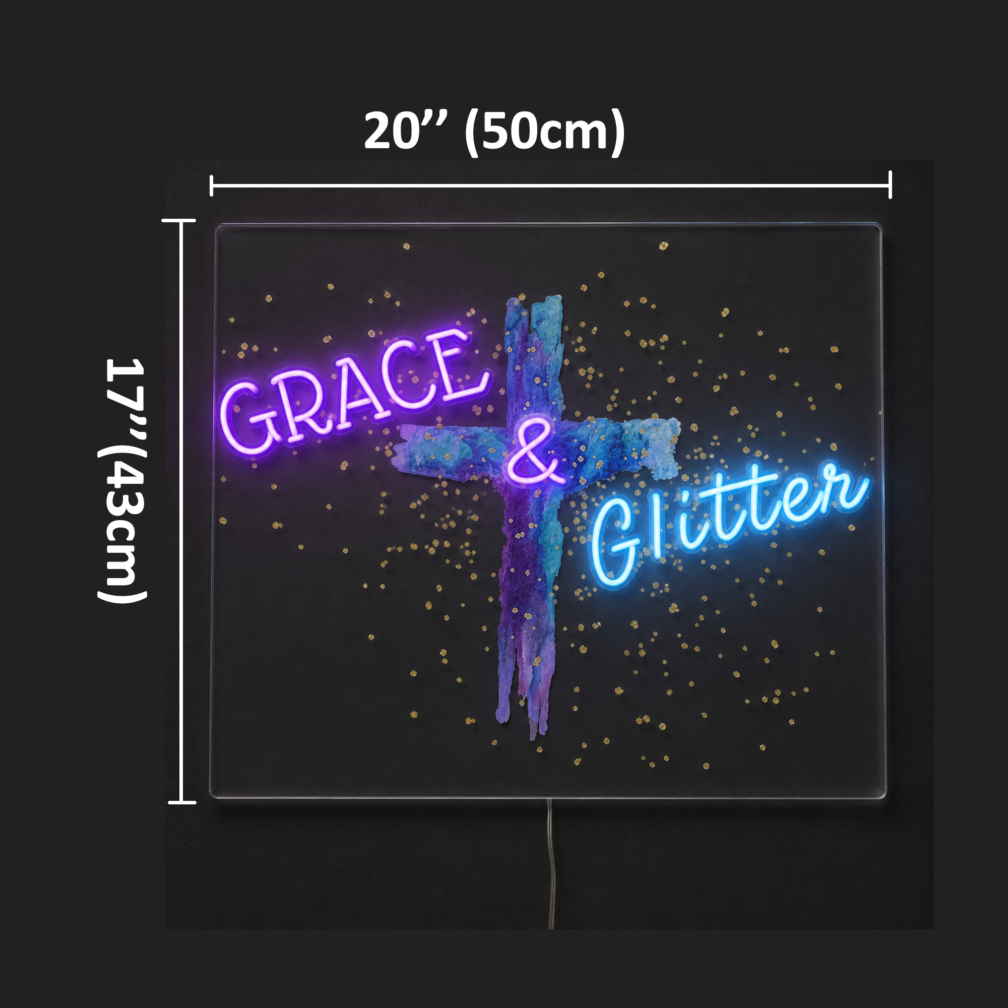 Grace & Glitter Custom LED Neon Sign