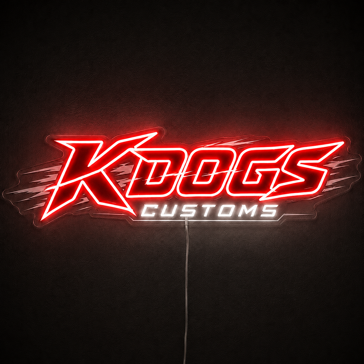 KDOGS CUSTOMS Custom LED Neon Sign