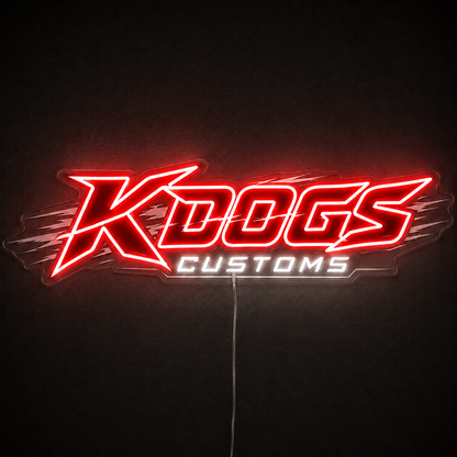 KDOGS CUSTOMS Custom LED Neon Sign