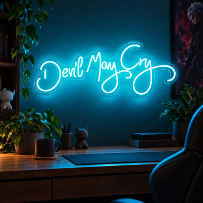 Devil May Cry Script LED Neon Sign image 2