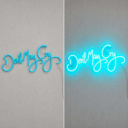 Devil May Cry Script LED Neon Sign image 3