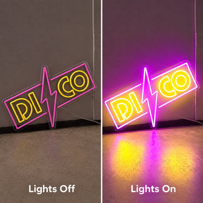 Disco Lightning LED Neon Sign image 3