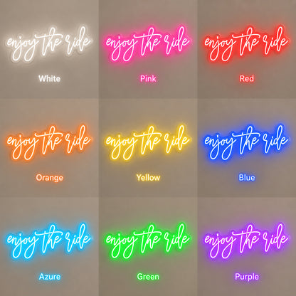 Enjoy The Ride LED Neon Sign image 4