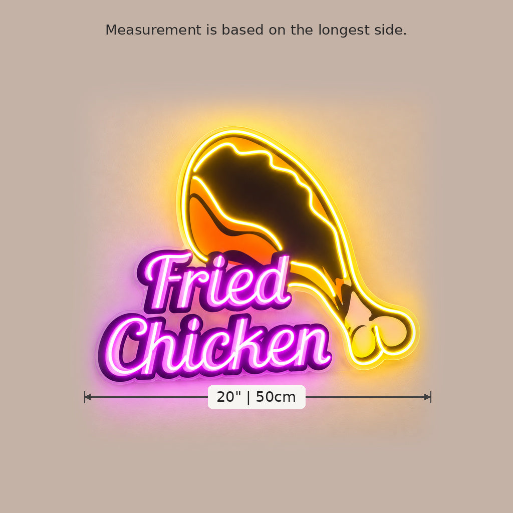 Fried Chicken Drumstick LED Neon Sign image 5