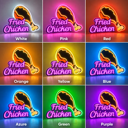 Fried Chicken Drumstick LED Neon Sign image 4