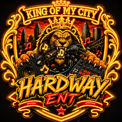 KING OF MY CITY Custom Business LED Neon Sign