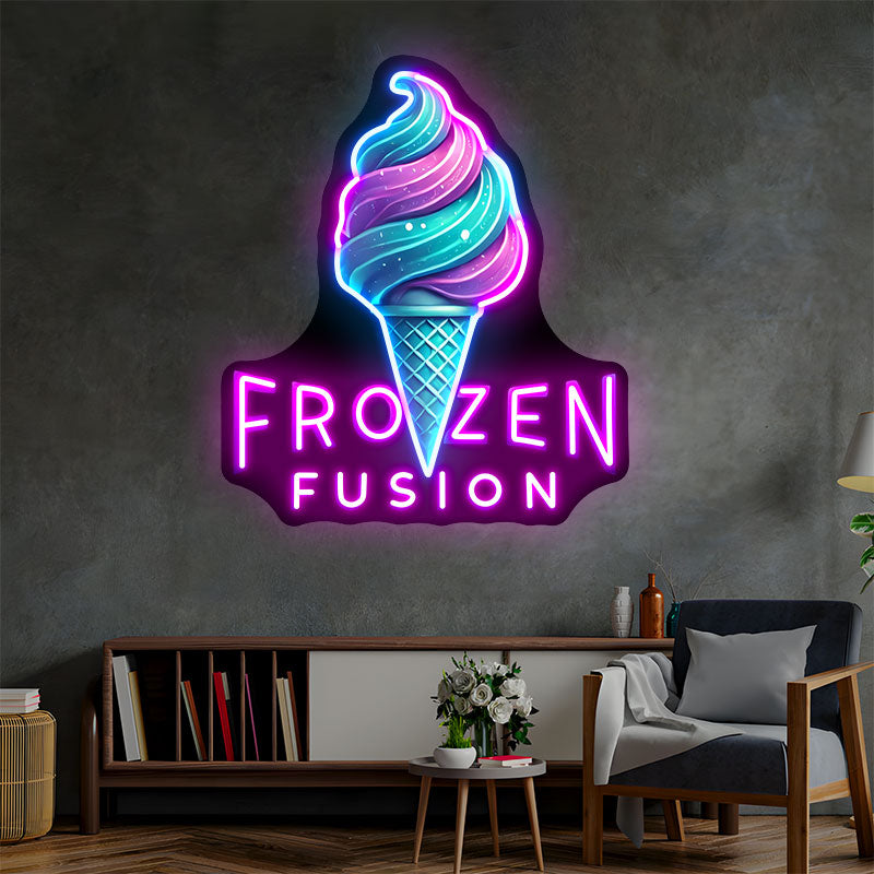 Frozen Custom Neon Sign