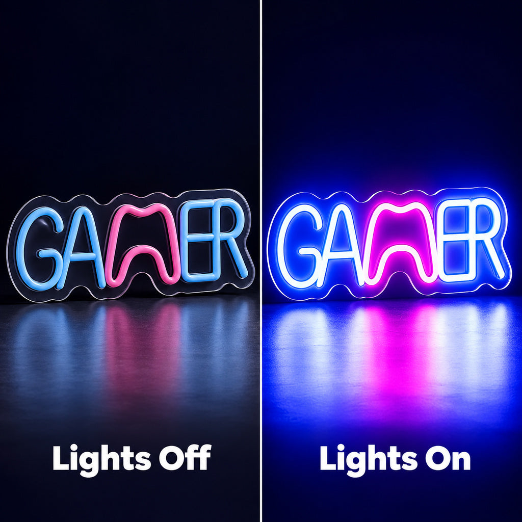 Gamer Gamepad LED Neon Sign image 3