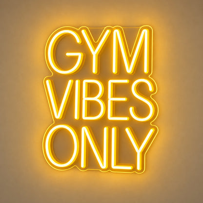 Gym Vibes Only LED Neon Sign image 6