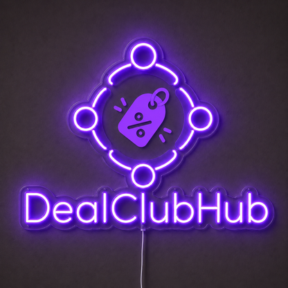 DealClubHub Custom LED Neon Sign