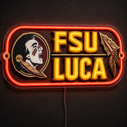 FUS LUCA Custom LED Neon Sign