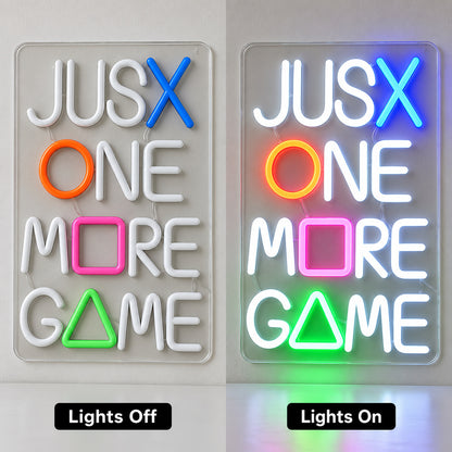 Just One More Game LED Neon Sign image 3