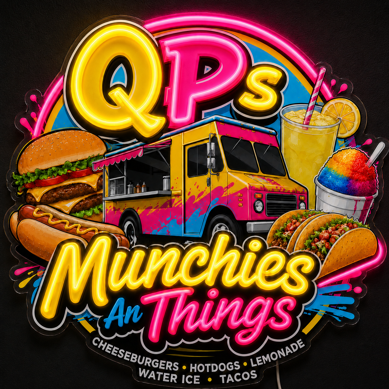 OPS Munchies An Things Custom LED Neon Sign