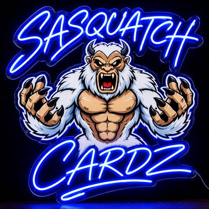 Sasuatch cardz Custom LED Neon Sign