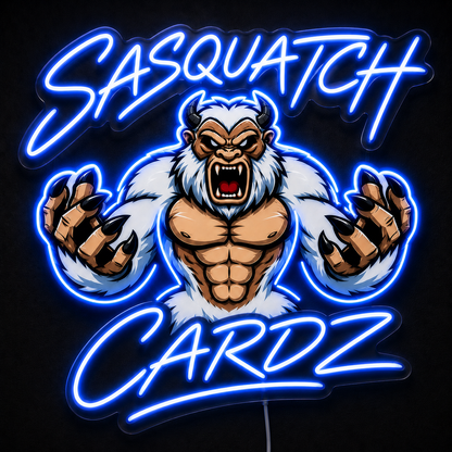 Sasuatch cardz Custom LED Neon Sign