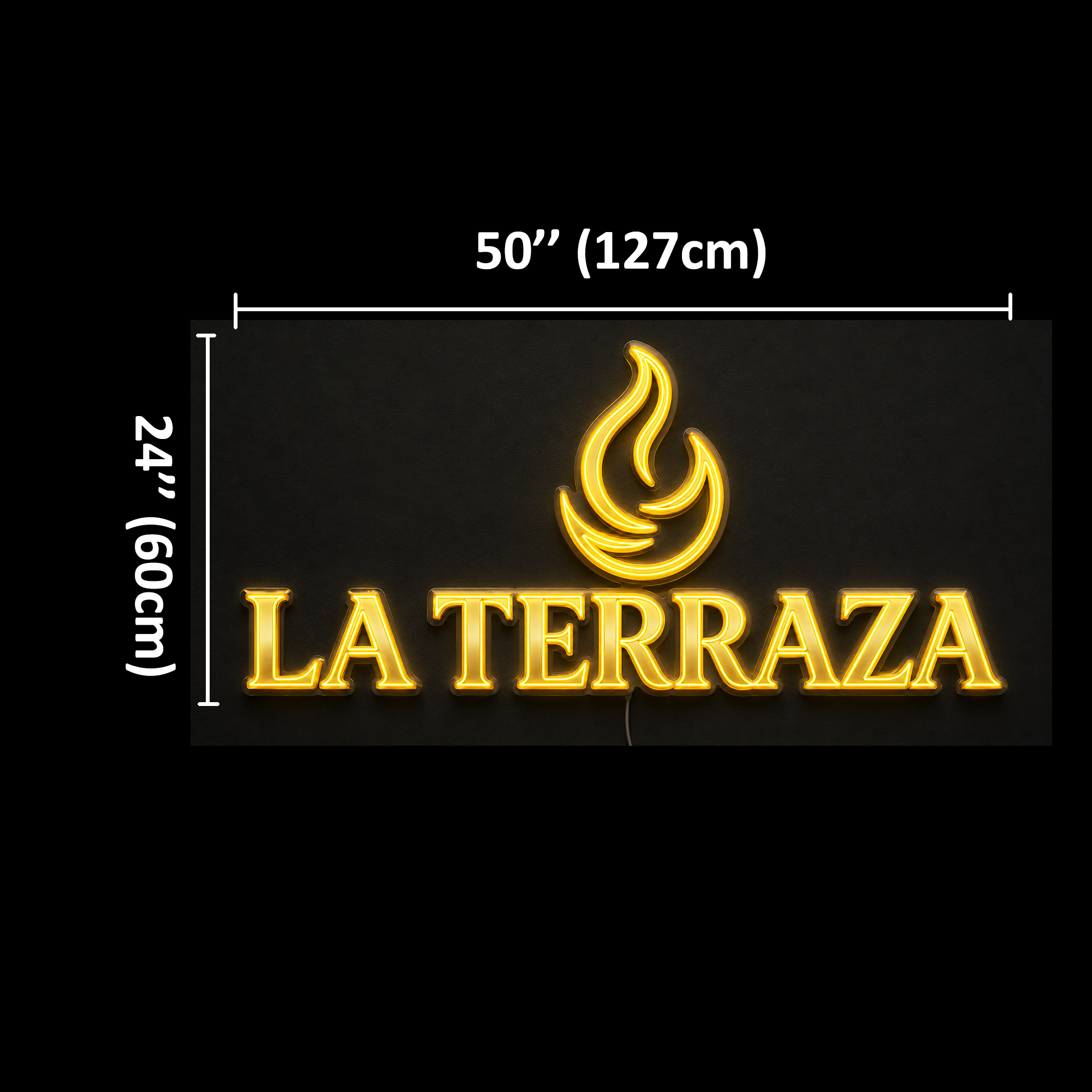 LA TERRAZA Custom LED Neon Sign