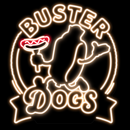 Buster Dogs Custom Led Neon Sign