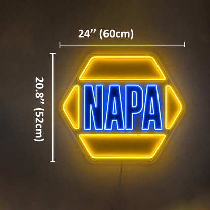 NAPA Custom LED Neon Sign
