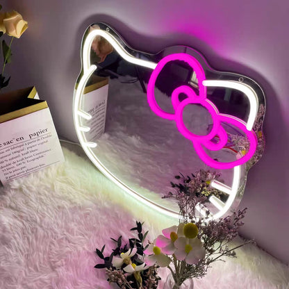 Kitty USB Neon Sign for Bedroom Christmas Gift and Wall Decor