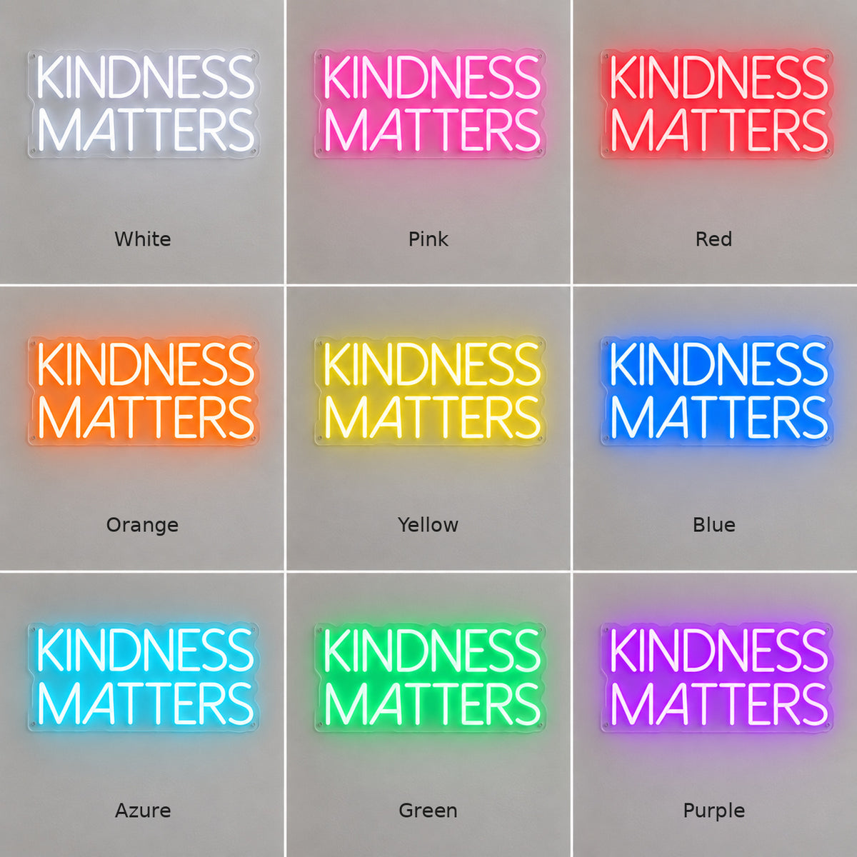 Kindness Matters LED Neon Sign — image 04