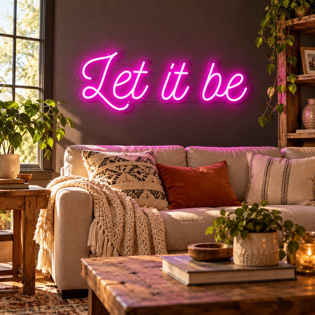 Let It Be LED Neon Sign — image 03