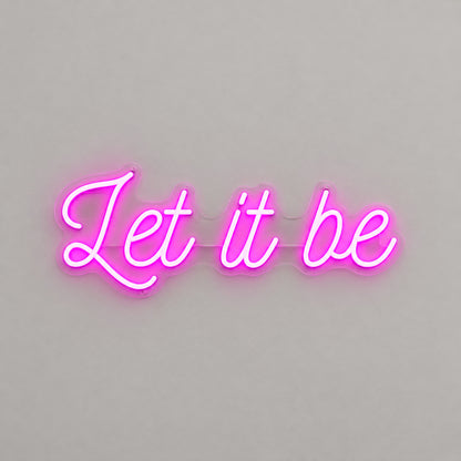 Let It Be LED Neon Sign — image 06