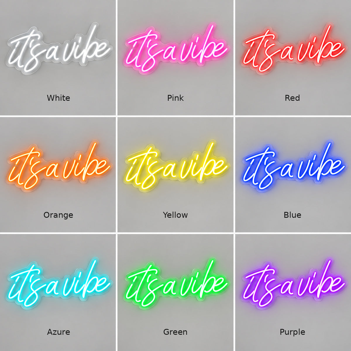 Its A Vibe Style 014 LED Neon Sign — image 04