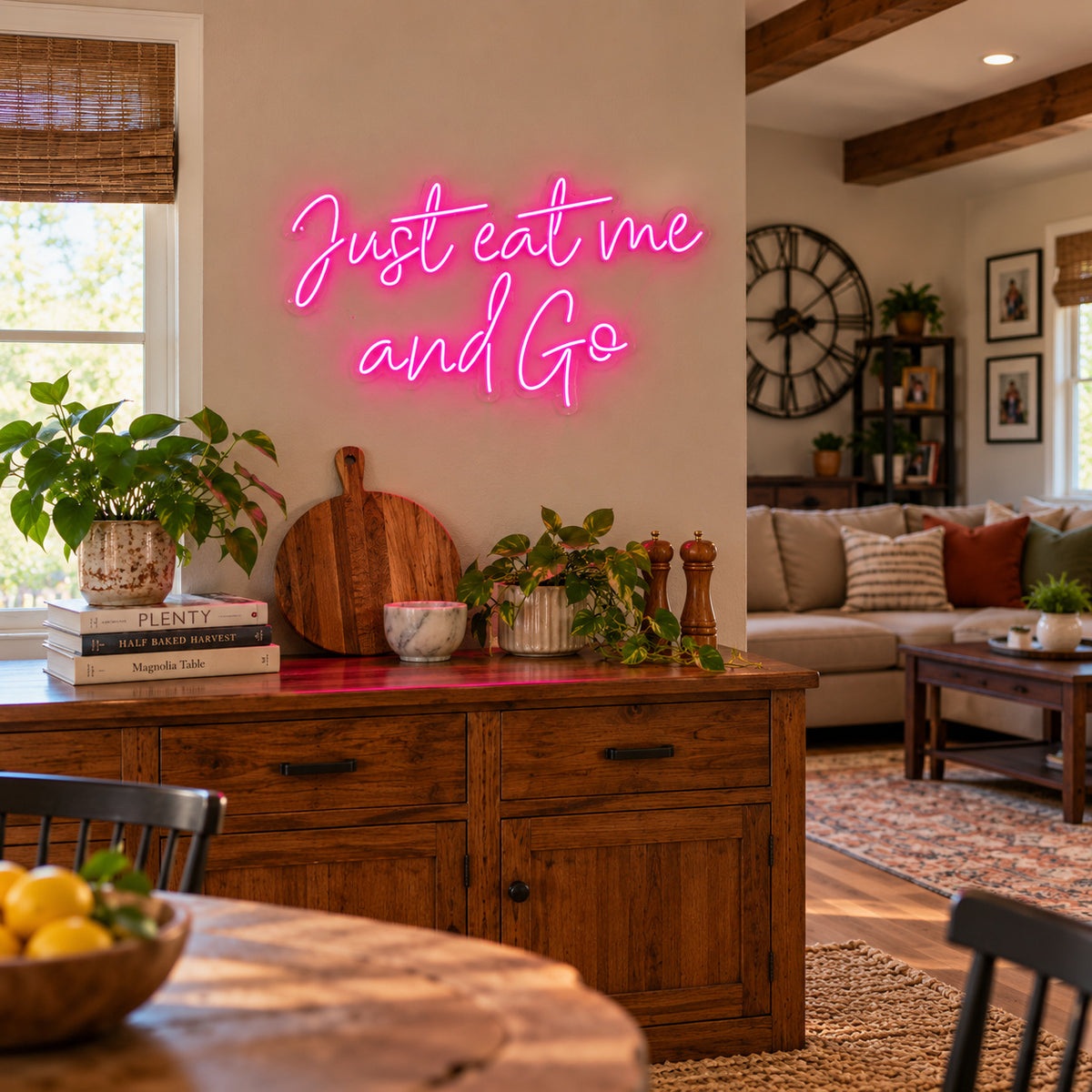 Just Eat Me And Go LED Neon Sign — image 03