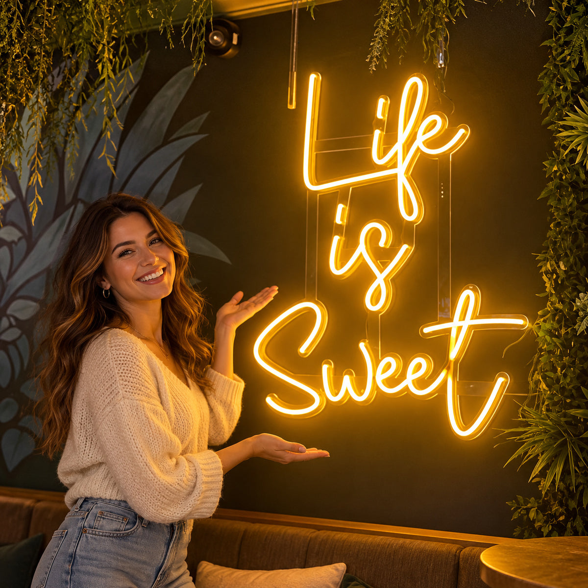 Life Is Sweet LED Neon Sign — image 02