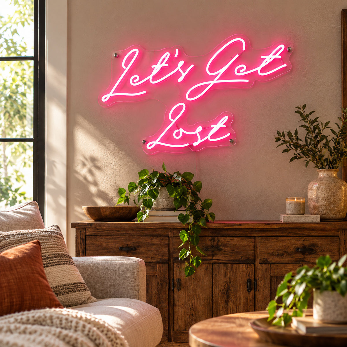 Lets Get Lost LED Neon Sign — image 03