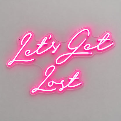 Lets Get Lost LED Neon Sign — image 06