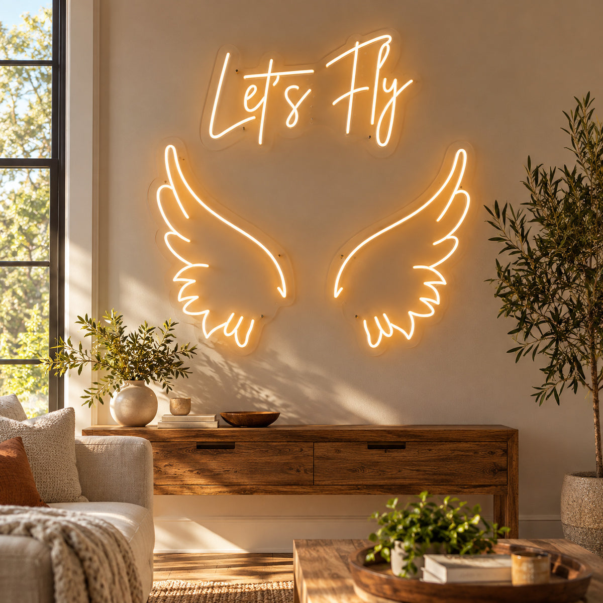 Lets Fly LED Neon Sign — image 03