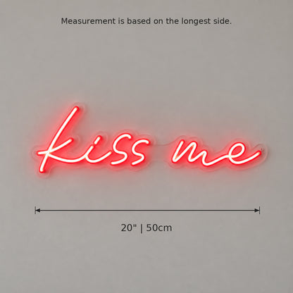 Kiss Me LED Neon Sign — image 05