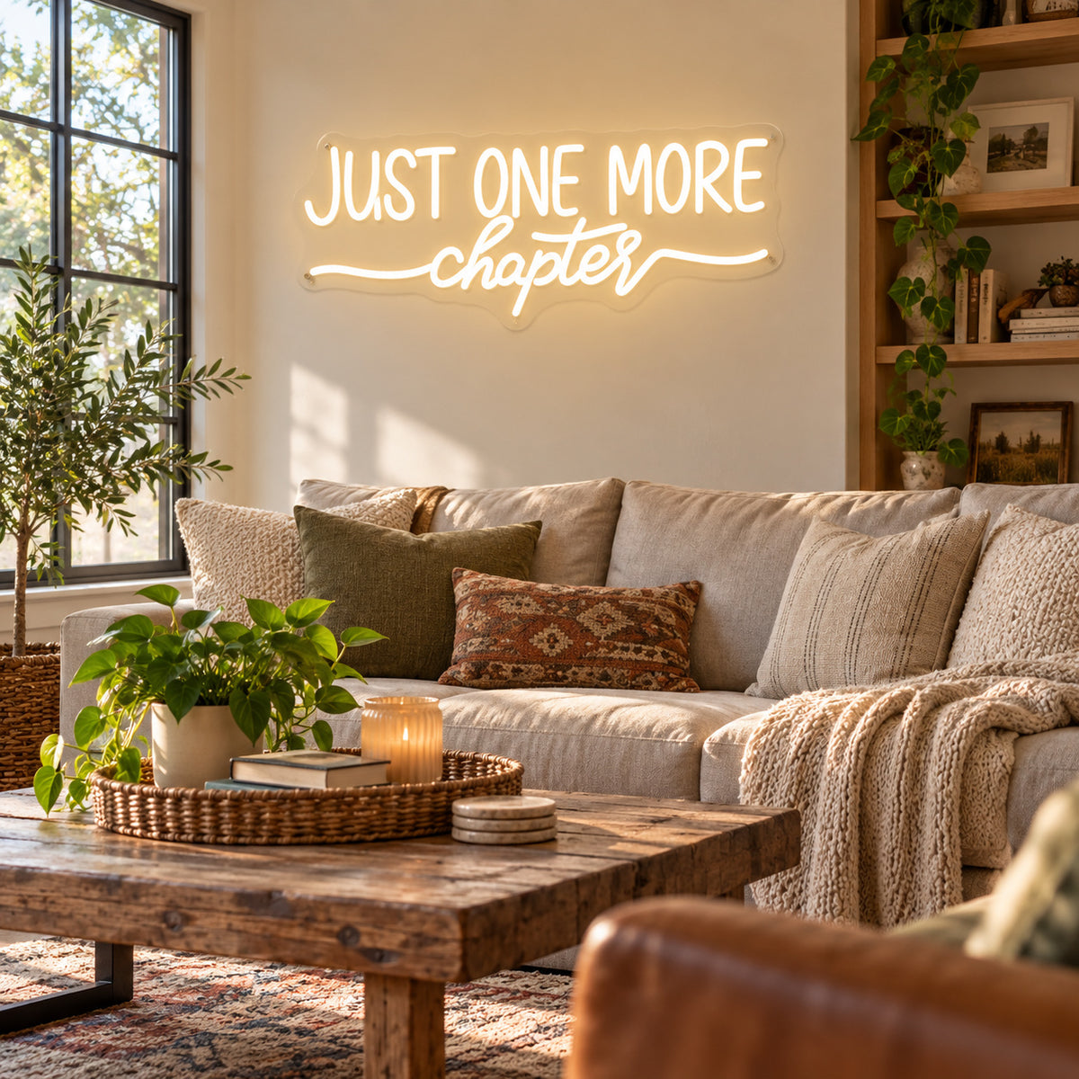 Just One More Chapter LED Neon Sign — image 03