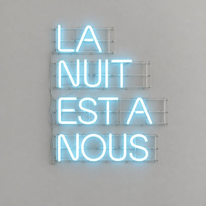 La Nuit Est A Nous LED Neon Sign — image 06