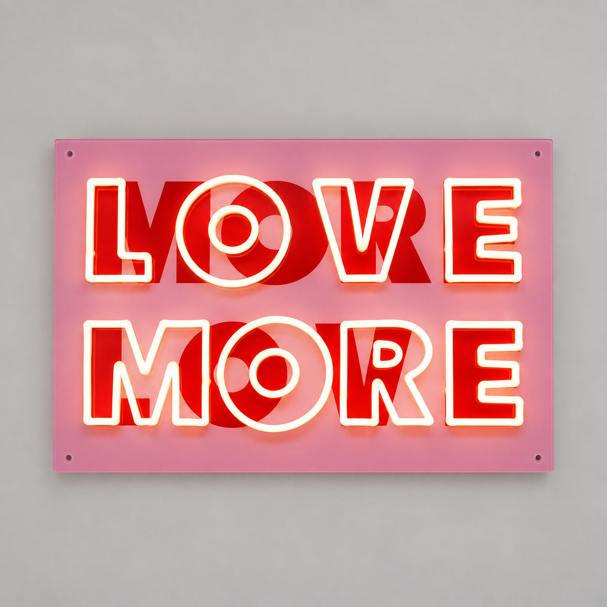 Love More LED Neon Sign GARAGE LED NEON SIGN — image 06