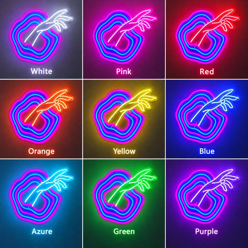 Mano Del Diavolo Hand LED Neon Sign image 4