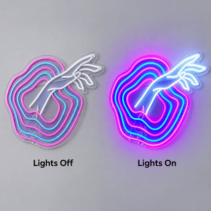 Mano Del Diavolo Hand LED Neon Sign image 3