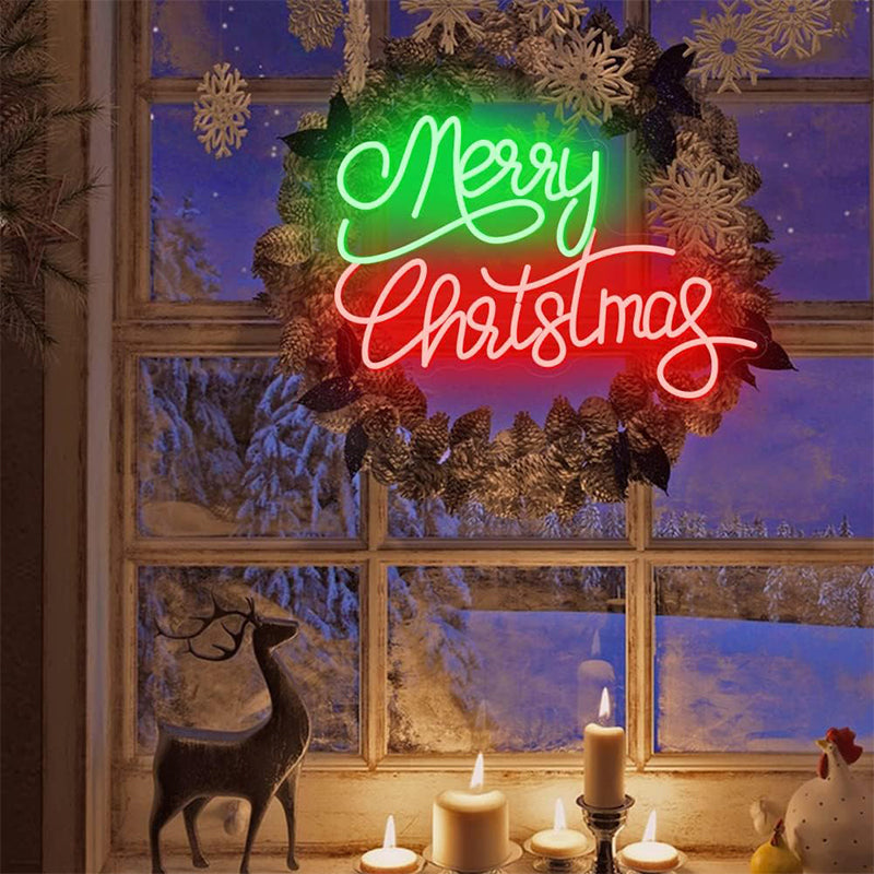 Merry Christmas Neon Sign Christmas Neon Light