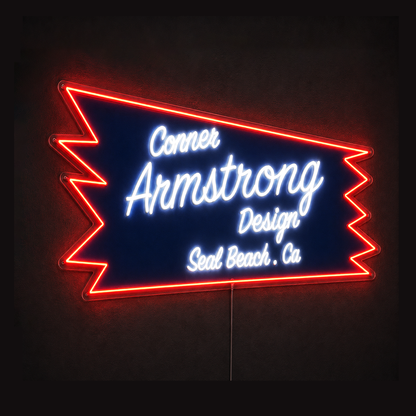 Conner Armstrong Design Seal Beach, Ca Custom LED Neon Sign